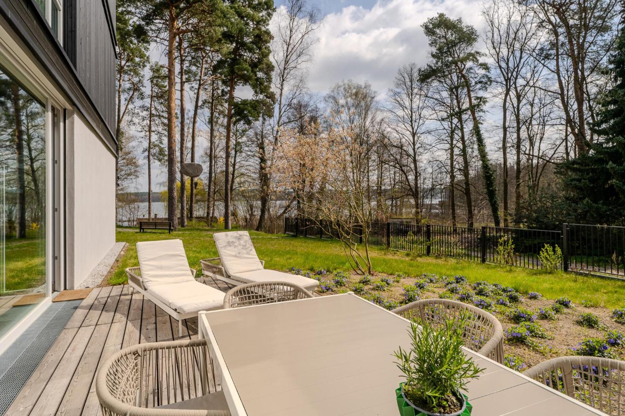 Marina Maisonette Seeblick Mit Pool Und Sauna Bad Saarow Exterior foto